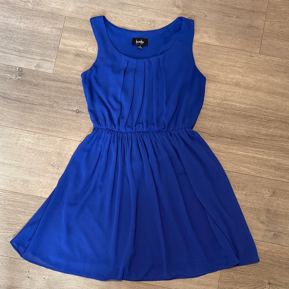 by & by Vibrant Blue Dress